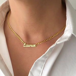 Miami Cuban Chain Nameplate