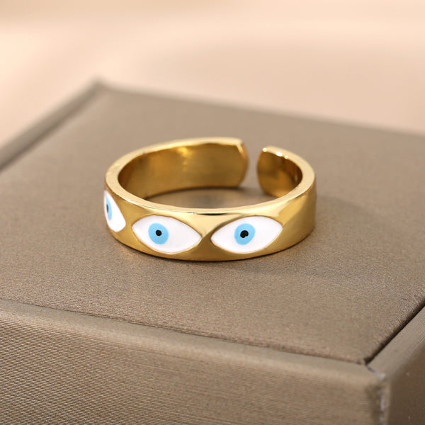 Gianni Evil Eye Ring