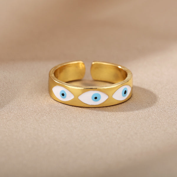 Gianni Evil Eye Ring