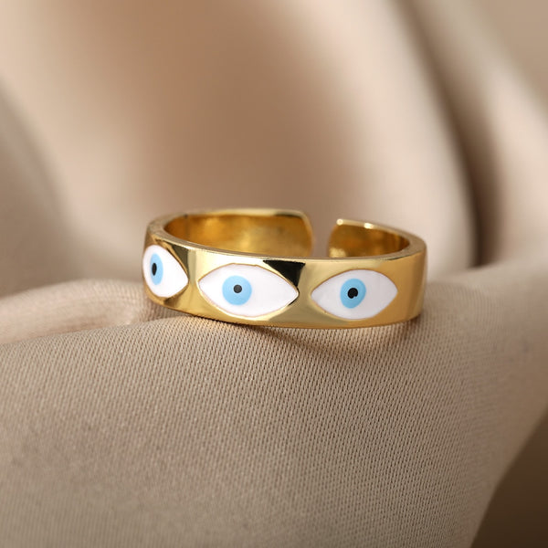 Gianni Evil Eye Ring