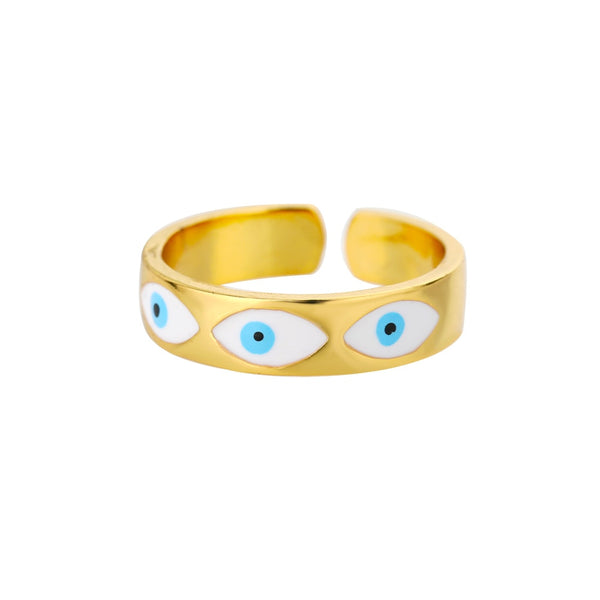 Gianni Evil Eye Ring