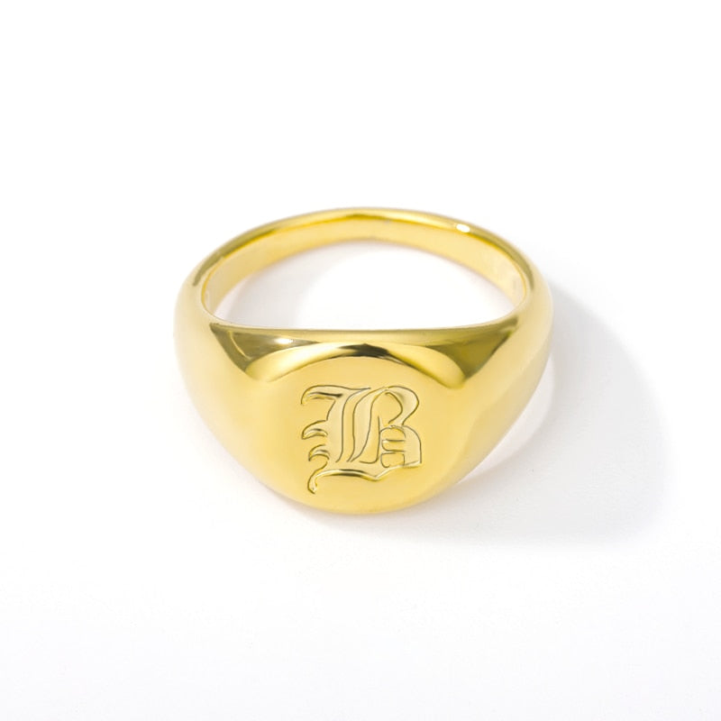 Monogram Signet Ring – Soirée