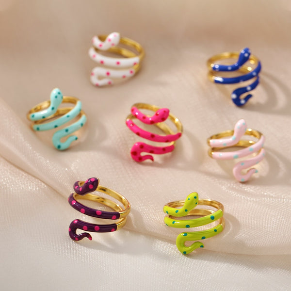 Luca Snake Ring