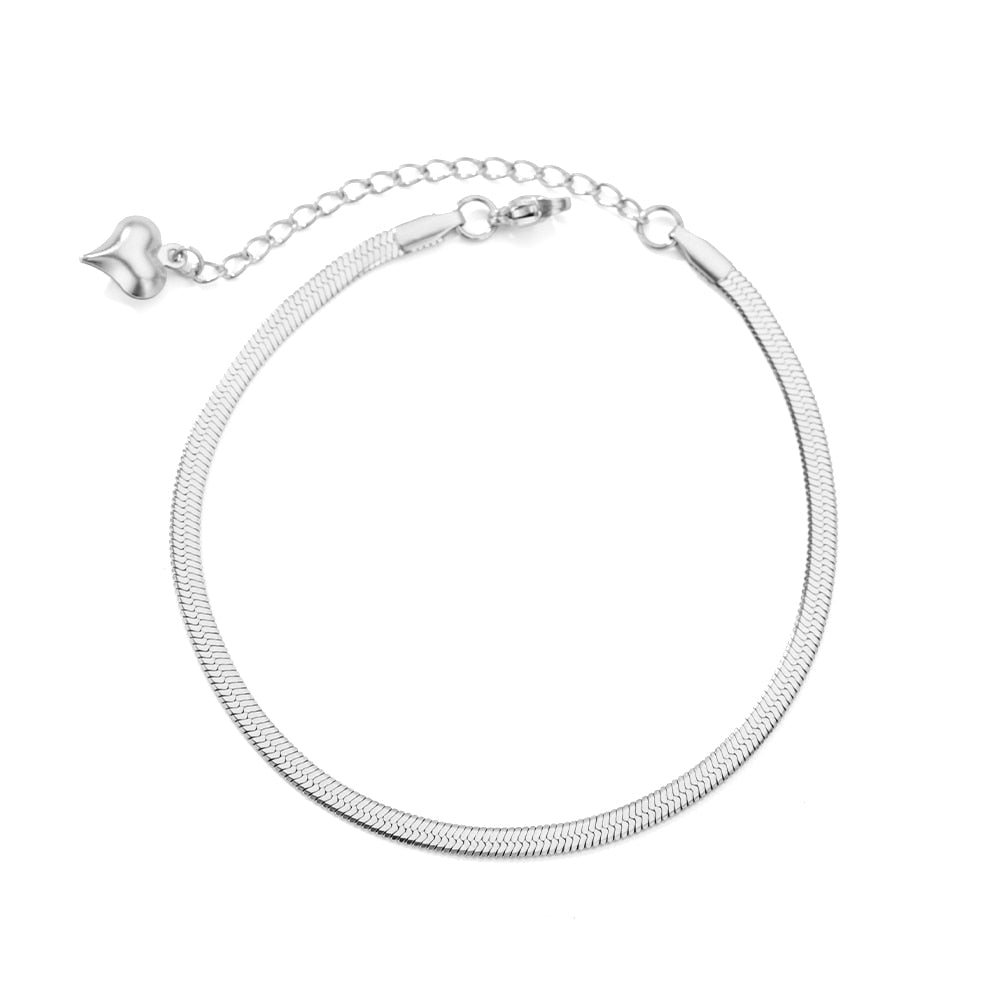 Snake Chain Anklet – Soirée