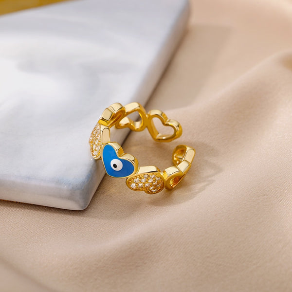 Sorrel Evil Eye Ring