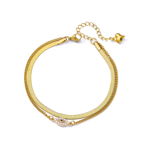 Rhys Evil Eye Anklet