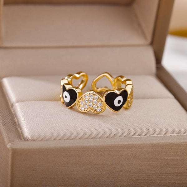 Sorrel Evil Eye Ring