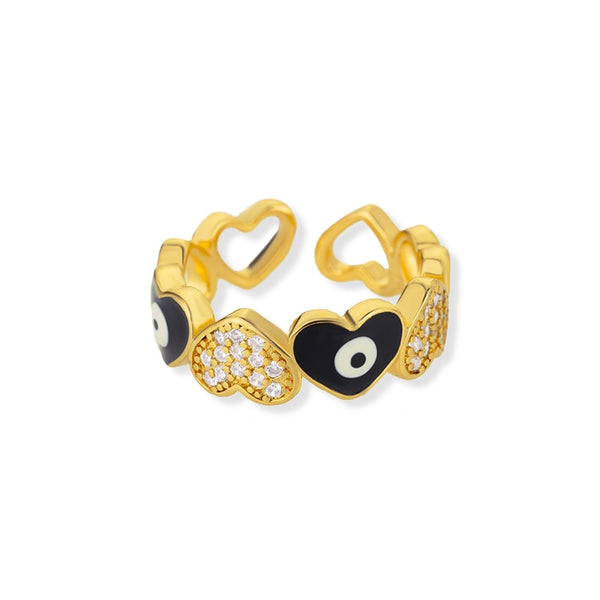 Sorrel Evil Eye Ring